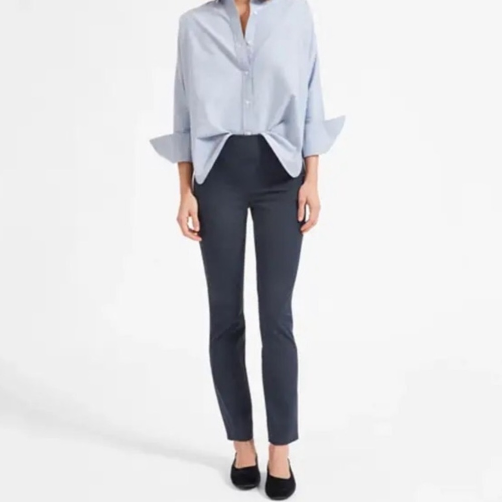 Everlane Stretch Ankle Navy Blue Pants